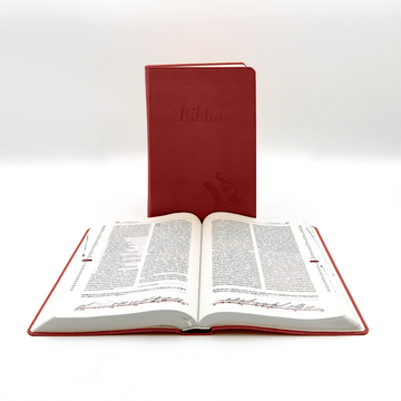Nagyméretű, varrott, bordó Károli-Biblia 2.0
