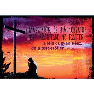 Virrasszatok, és imádkozzatok... – Minikártya csomag (T24)
