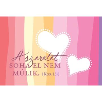 A szeretet soha el nem múlik – Minikártya csomag (T40)