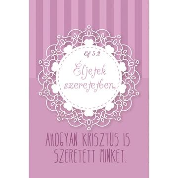 Éljetek szeretetben... – Minikártya csomag (T91)