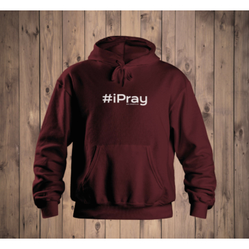 „#iPray” – Kapucnis pulóver – 5 színben