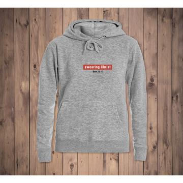 „#wearing Christ”– női kapucnis pulóver – 6 színben