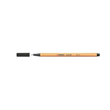 Tűfilc – Stabilo Point 88 – 0,4 mm, fekete