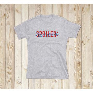 „Spoiler”  – női póló – 2színben
