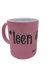 Kép 1/3 - Bögre – „Igen & Ámen” – rózsaszín glitteres