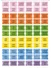 Kép 1/2 - Regisztermatrica-készlet a Bibliához, protestáns – magyar – pasztell