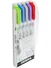 Kép 3/3 - Szövegkiemelő, kétvégű – Zebra Mildliner Cool & Refined, 1,0-3,5 mm – 5 db/készlet