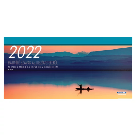 Naptár – nagy, asztali, 2022 – Bátorító szavak