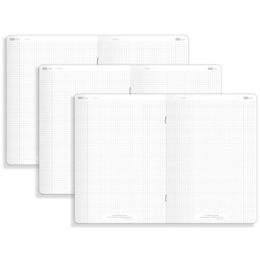Tanévkezdő csomag (13) – 3 db flexifüzet lapbetét – négyzethálós – A4