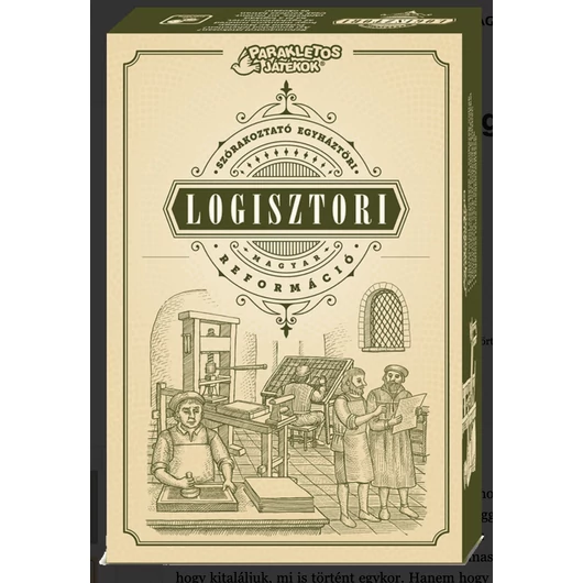 Logisztori 2. – Magyar reformáció – Szórakoztató egyháztöri – Társasjáték