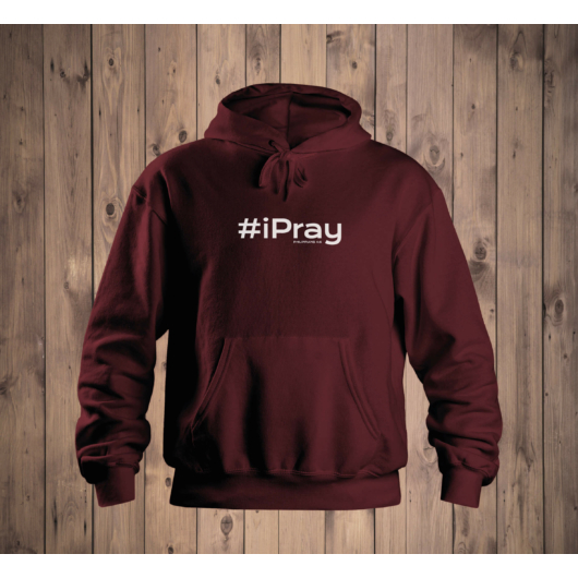 „#iPray” – Uniszex kapucnis pulóver – 5 színben