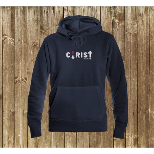 „CHRIST” – női kapucnis pulóver – 5 színben
