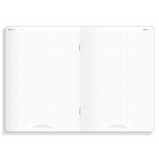 Flexifüzet lapbetét – négyzethálós – A4