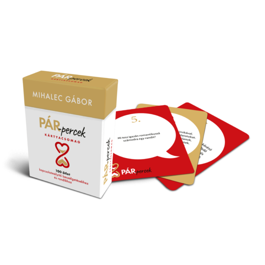 Pár-percek kártyacsomag – 100 ötlet kapcsolatmélyítő beszélgetésekhez és randikhoz
