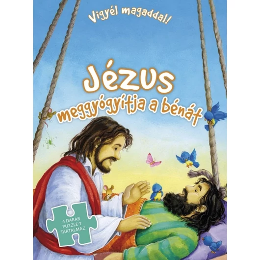 Jézus meggyógyítja a bénát – Vigyél magaddal, puzzle Biblia