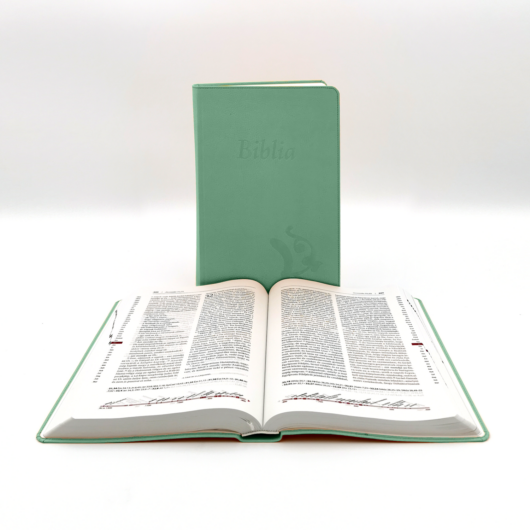 Nagyméretű, varrott, olívaszínű Károli-Biblia 2.0