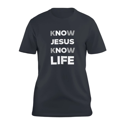 Know Jesus, Know Life – uniszex póló
