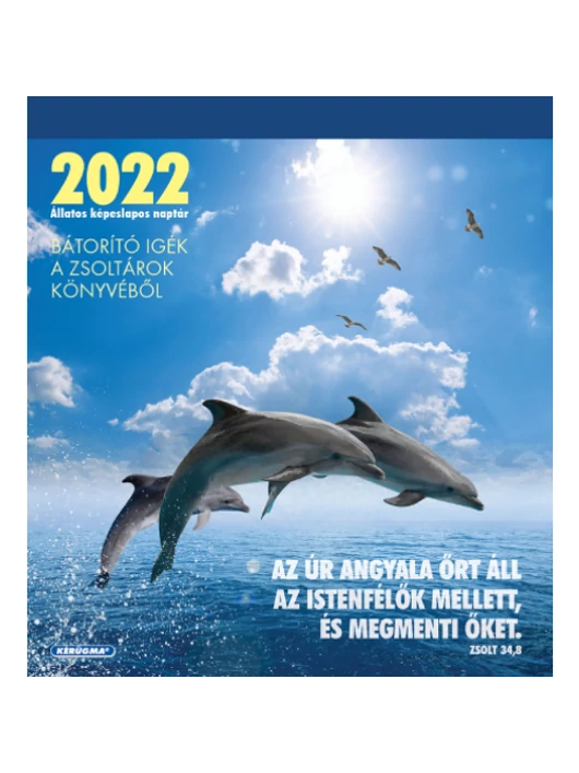 Naptár – képesnaptár, 2022 – fekvő – Bátorító igék