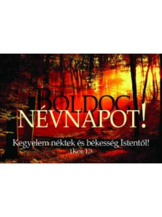 Kegyelem néktek... (névnap)  – Minikártya csomag (P56)