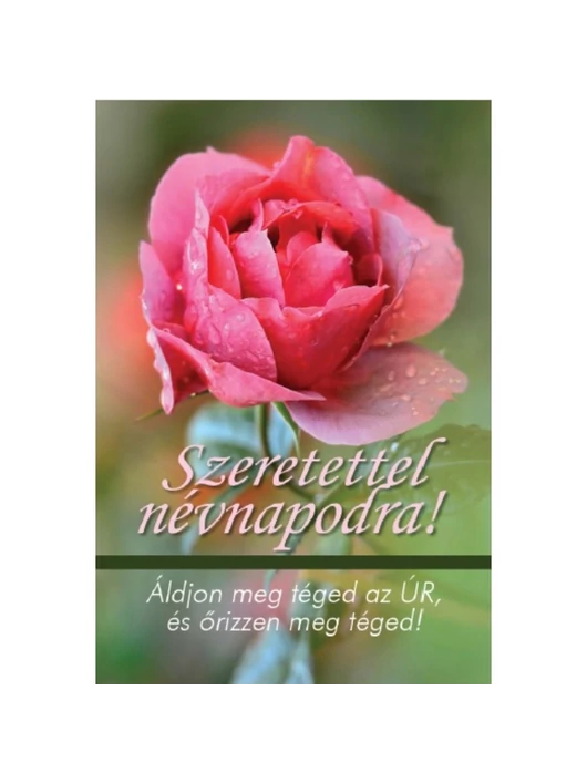 Áldjon meg téged az Úr... (névnap) – Minikártya csomag (T64)