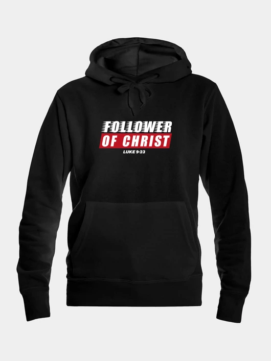 „Follower of Christ” – Női kapucnis pulóver –XL-es méret