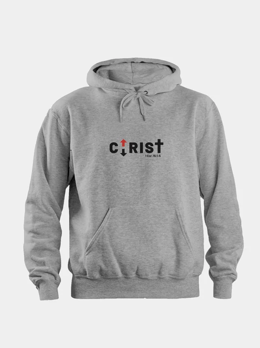„CHRIST” – Uniszex kapucnis pulóver – 4 színben