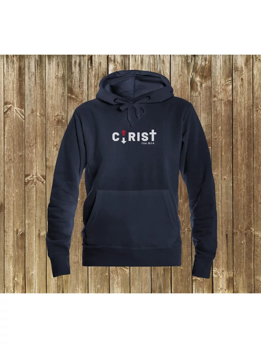 „CHRIST” – női kapucnis pulóver – 5 színben