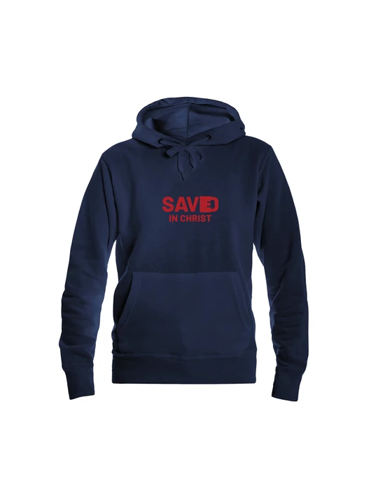 „Saved in Christ” – női kapucnis pulóver – 6 színben