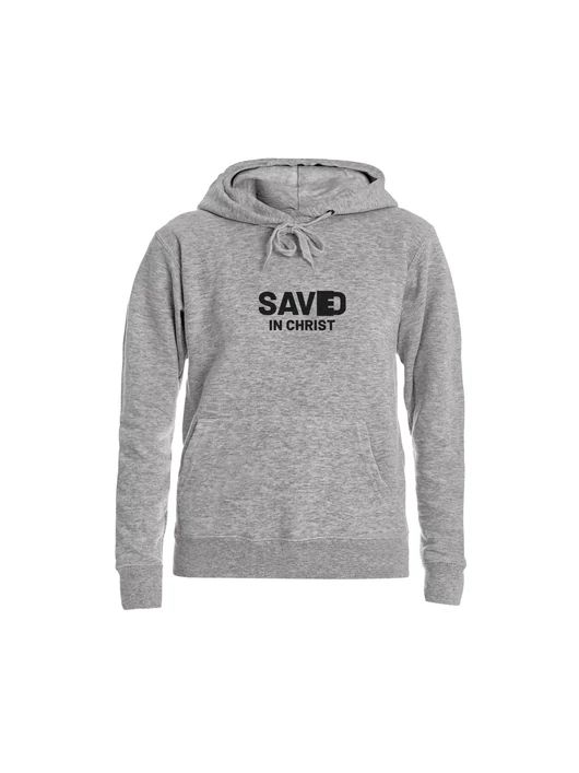 „Saved in Christ” – női kapucnis pulóver – 6 színben