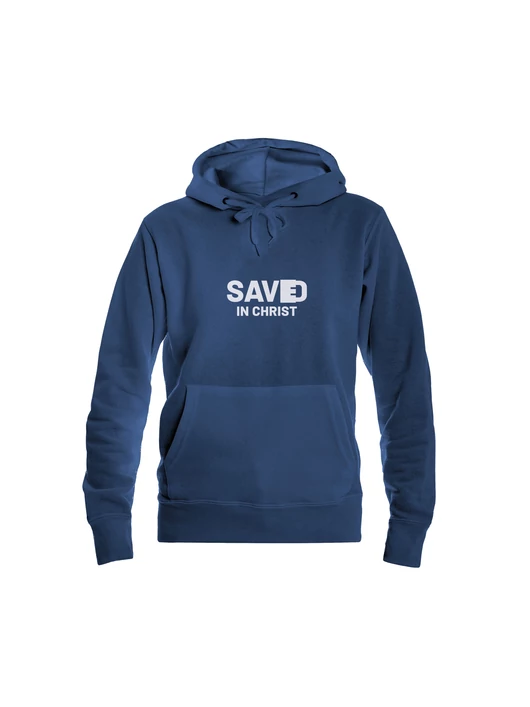 „Saved in Christ” – női kapucnis pulóver – 6 színben