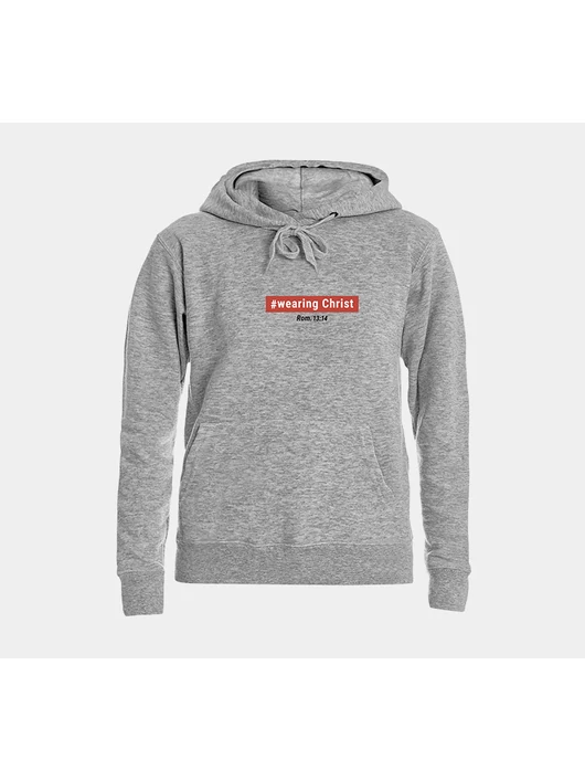 „#wearing Christ”– női kapucnis pulóver – 6 színben
