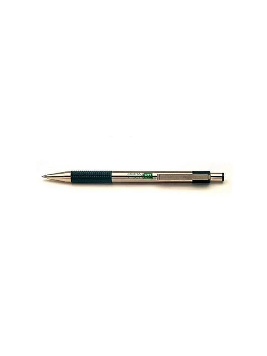 Golyóstoll kék tintával – Zebra F-301, BP 0,7 mm – Zöld