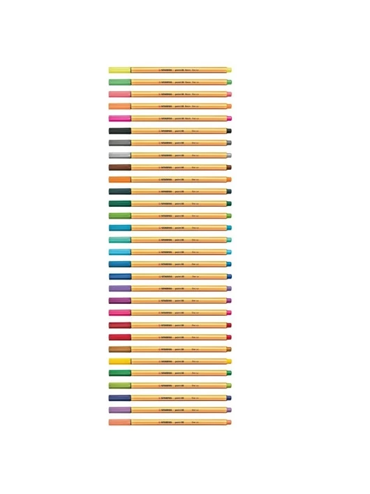 Tűfilc – Stabilo Point 88 – 0,4 mm, 30 db-os készlet