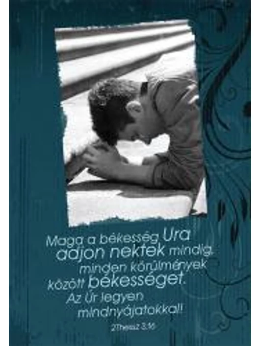 Maga a békesség Ura, adjon nektek... – Képeslap csomag (KE-M14)