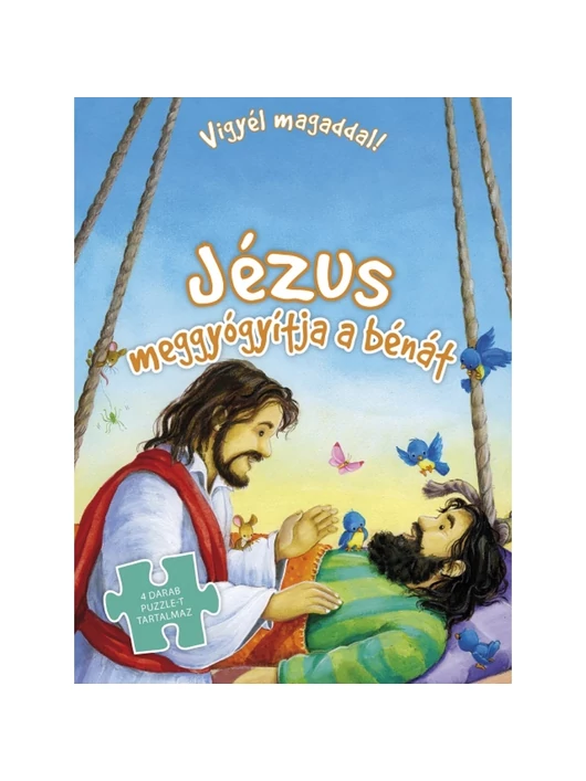 Jézus meggyógyítja a bénát – Vigyél magaddal, puzzle Biblia