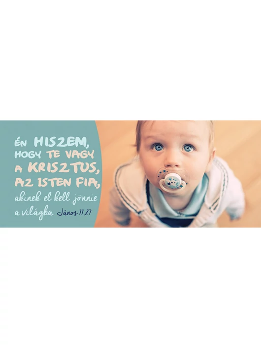 Én hiszem, hogy te vagy a Krisztus... – Könyvjelző csomag (KJ-I18)