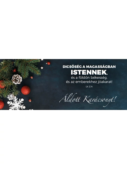 Dicsőség a magasságban Istennek... – Karácsonyi könyvjelző csomag