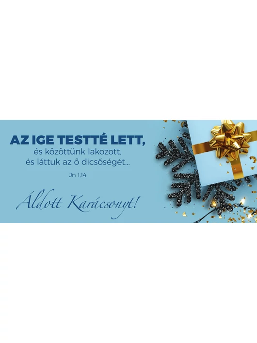 Az Ige testté lett... – Karácsonyi könyvjelző csomag