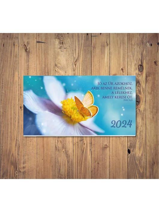 Zsebnaptár 2024 – lepke
