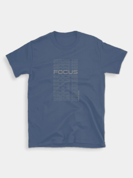 „FOCUS” – uniszex póló – 4 színben
