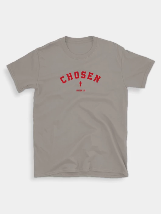 „Chosen” – keresztminta – uniszex póló – 5 színben