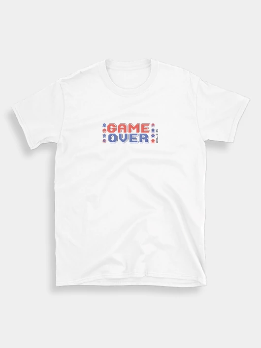 „Game Over” – uniszex póló – 2 színben