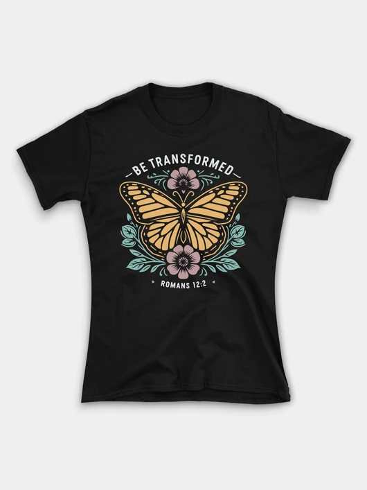 Be Transformed – női póló, fekete