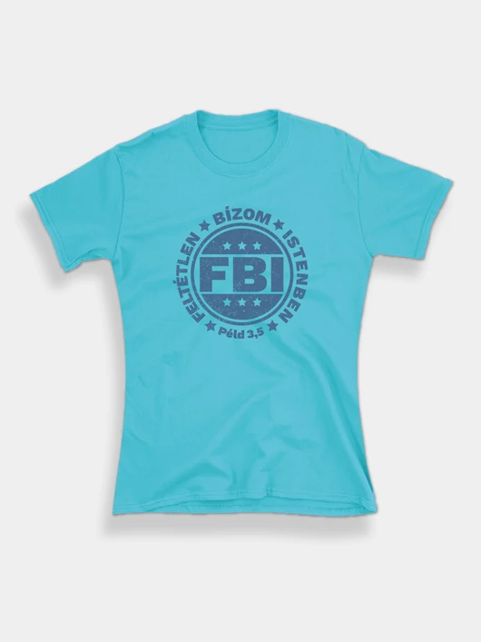 FBI – női póló – 3 színben