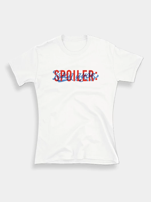 „Spoiler”  – női póló – 2színben