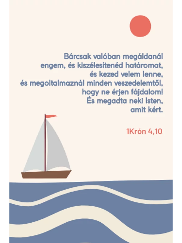 Bárcsak valóban megáldanál – minikártya csomag (10 db)