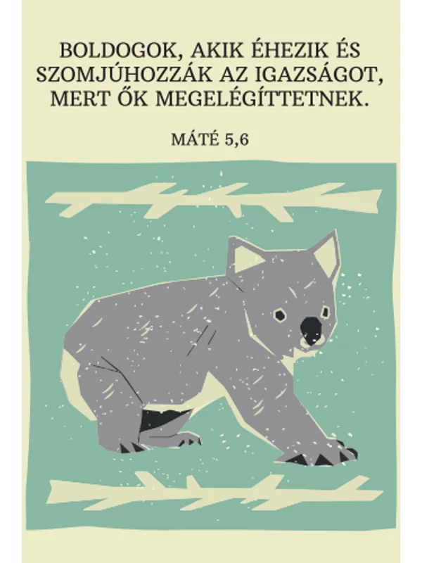 Boldogok, akik éhezik – minikártya csomag (10 db)