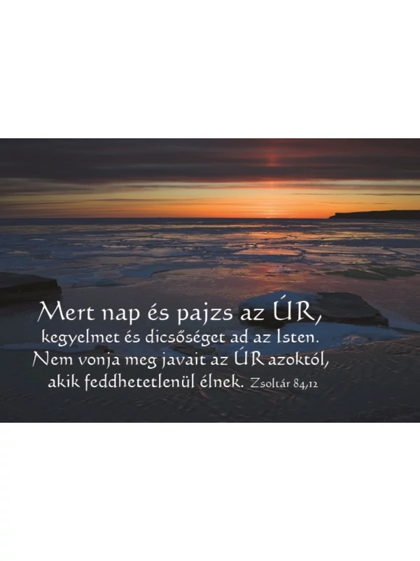 Mert nap és pajzs az Úr... – Minikártya csomag (T85)