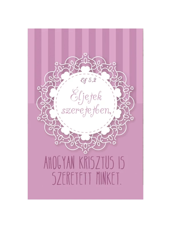 Éljetek szeretetben... – Minikártya csomag (T91)