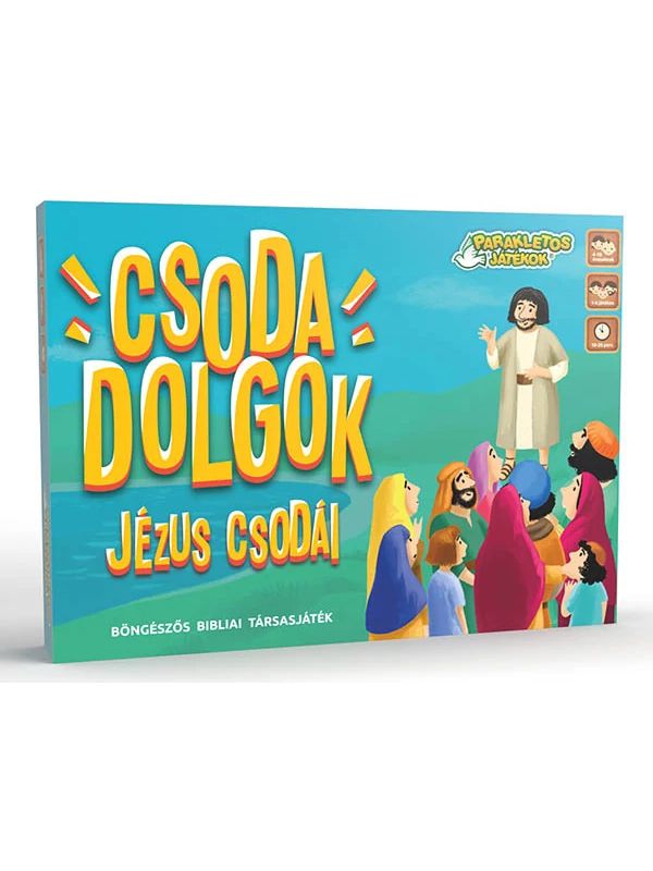 Csodadolgok – Jézus csodái – böngészős társasjáték
